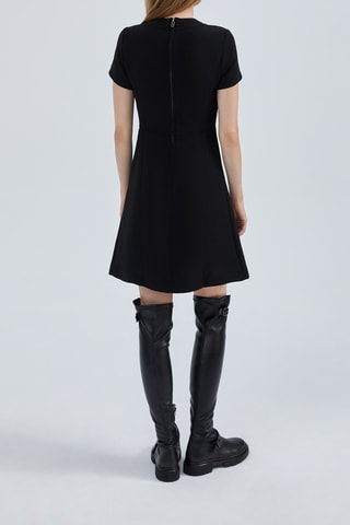 Vestido estilo patinadora - Preto - IKKS