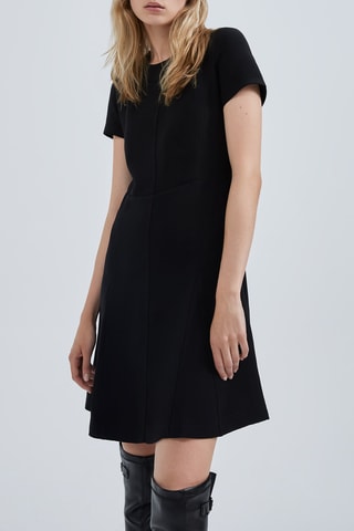 Vestido estilo patinadora - Preto - IKKS