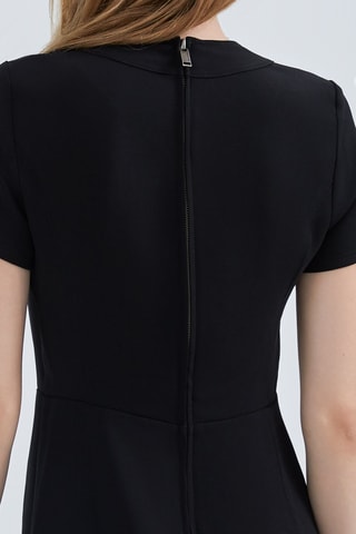 Vestido estilo patinadora - Preto - IKKS