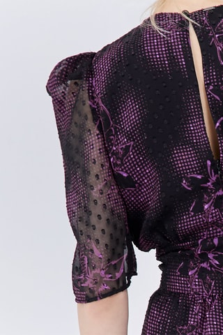 Vestido curto - Preto - IKKS