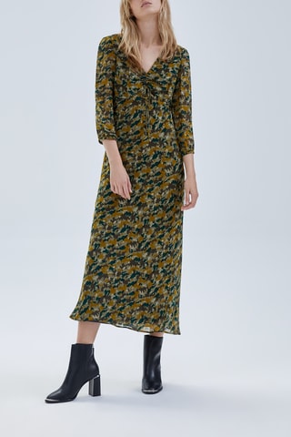 Vestido médio - Verde - IKKS