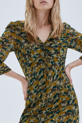 Vestido médio - Verde - IKKS