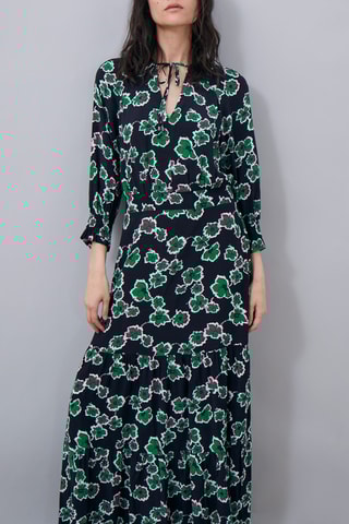 Vestido comprido - Preto - IKKS