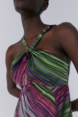 Vestido comprido - Preto - IKKS