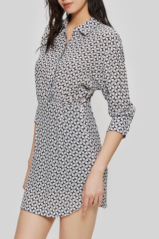 Vestido estilo patinadora - Branco - IKKS