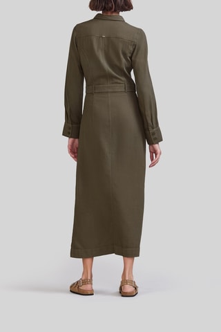 Vestido-camisa - Caqui - IKKS