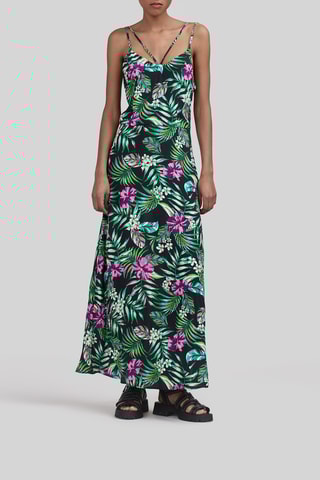 Vestido comprido - Preto - IKKS