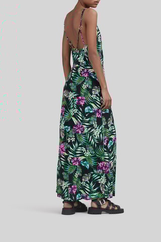 Vestido comprido - Preto - IKKS