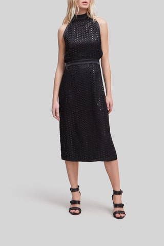 Vestido médio - Preto - IKKS