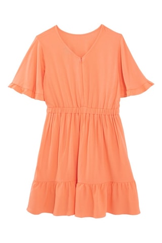 Vestido estilo patinadora - Laranja - IKKS