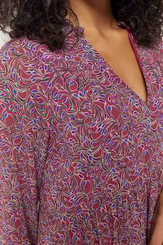 Vestido estilo patinadora - Fúcsia - One Step