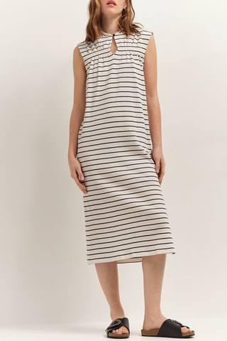 Vestido midi - Cru - One Step