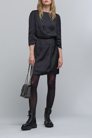 Vestido direito - Preto - IKKS