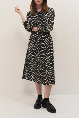 Vestido direito - Preto - One Step