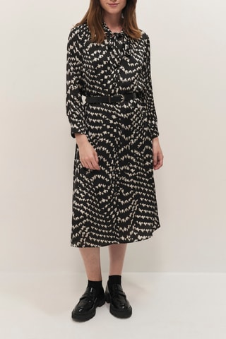 Vestido direito - Preto - One Step