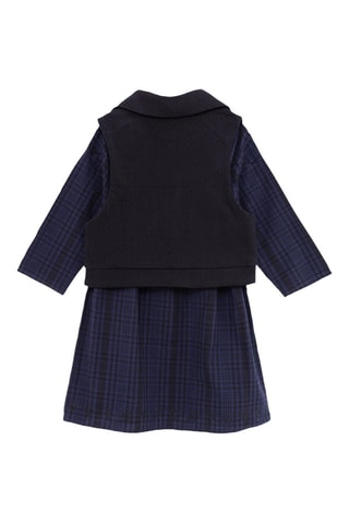 Vestido e colete - Azul-marinho - IKKS