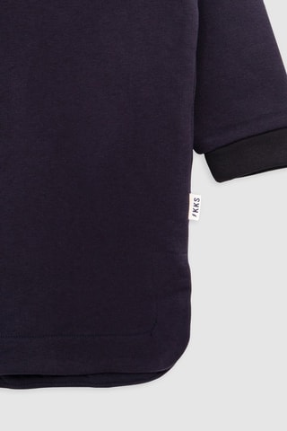 Vestido com capuz - Azul-marinho - IKKS