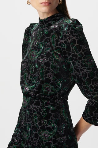 Vestido midi - Preto - IKKS