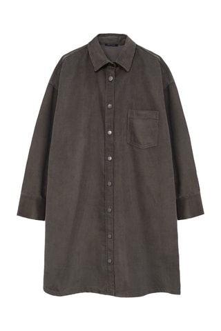 Vestido-camisa - Caqui - IKKS