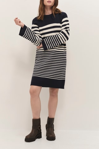 Vestido-camisola - Azul-marinho - One Step