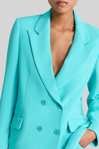 Casaco de fato oversize - Turquesa - IKKS