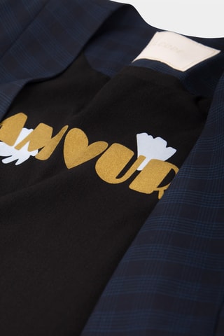 Casaco de fato - Azul-marinho