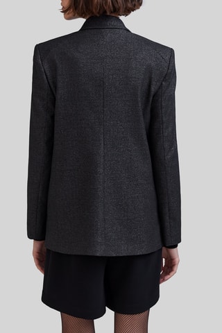 Casaco de fato oversize - Preto - IKKS