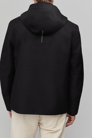 Blusão com capuz - Preto - IKKS