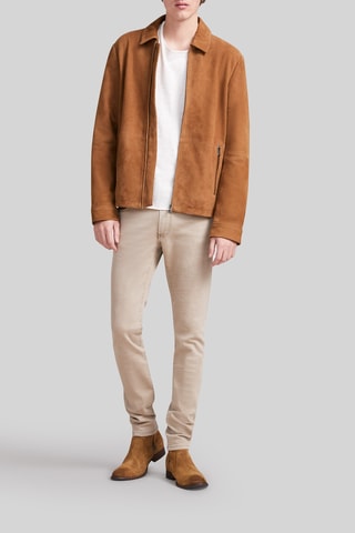 Blusão em couro - Castanho - IKKS