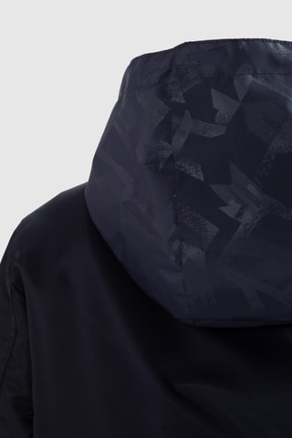 Corta-vento com capuz - Preto - IKKS