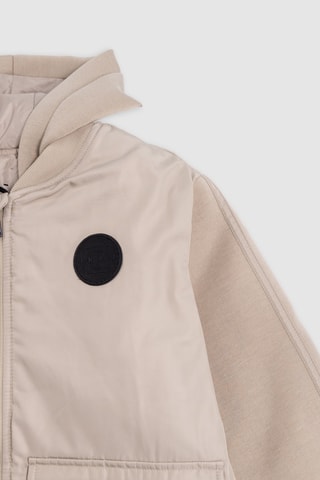 Blusão com capuz - Bege