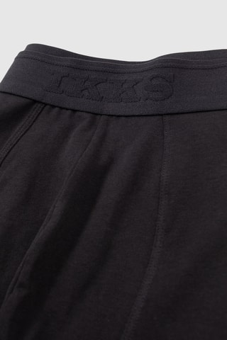 2 boxers em algodão biológico - Preto