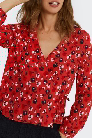 Camisa traçada - Fúcsia e preto - I.Code