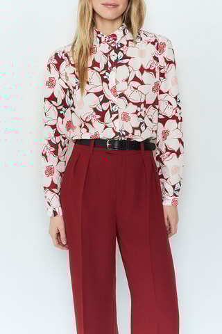 Camisa regular - Cru