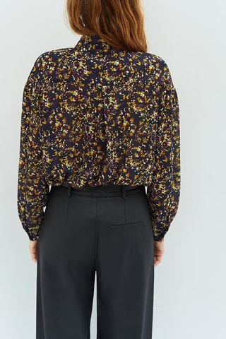 Camisa regular - Azul-marinho