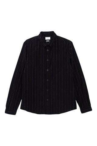 Camisa regular - Preto