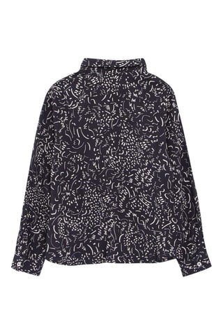 Camisa - Azul-marinho e cru - IKKS Júnior