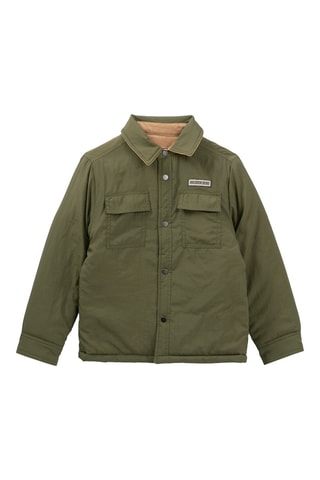 Sobrecamisa reversível - Camel e caqui - IKKS Júnior