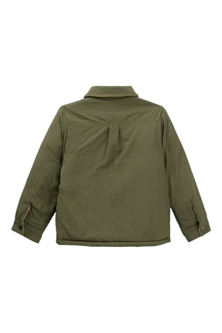 Sobrecamisa reversível - Camel e caqui - IKKS Júnior