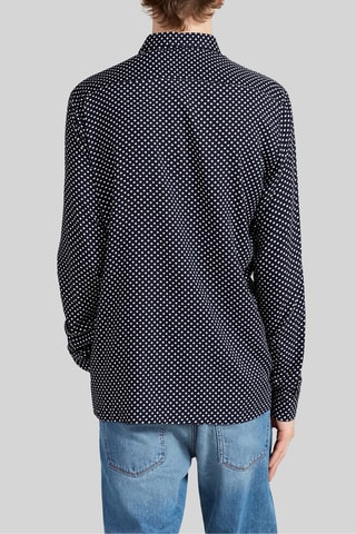 Camisa slim - Azul - IKKS