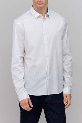 Camisa slim - Cinzento - IKKS