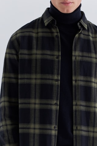 Camisa regular - Caqui