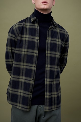 Camisa regular - Caqui