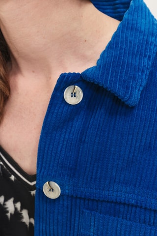 Camisa em veludo - Índigo