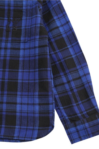 Camisa com capuz - Azul-real