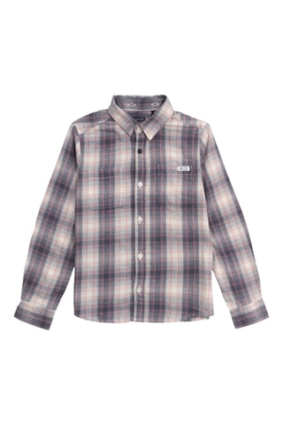 Camisa com capuz - Cinzento-escuro e rosa