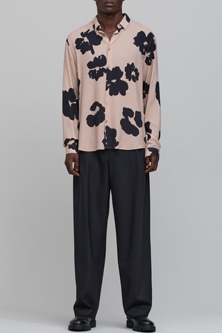 Camisa slim - Madeira de rosa