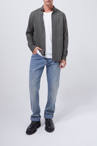 Camisa regular - Caqui