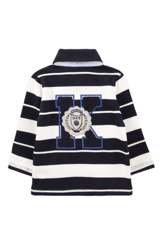 Polo - Azul-marinho e branco - IKKS