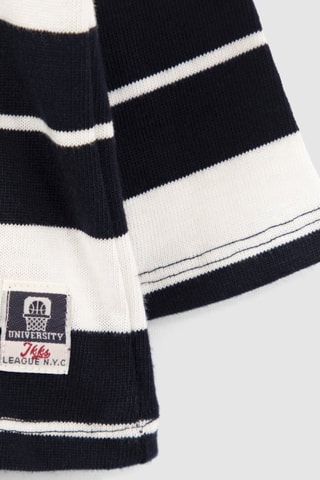 Polo - Azul-marinho e branco - IKKS